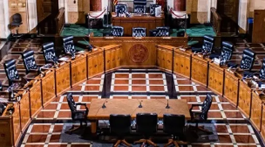 semi-circle seating